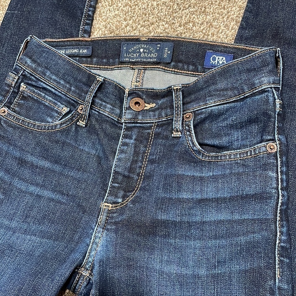 Lucky Brand Brooke Legging Jean Size 24 - Picture 2 of 10